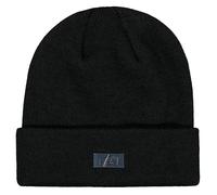 Alpha Industries - Metal Label Beanie Mütze - Black universell