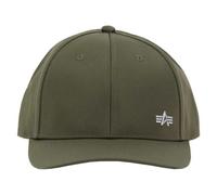Alpha Industries - Metal Label Cap - Basecap - Dark Olive