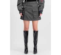 Alpha Industries Minirock Damen grau, S