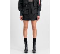Alpha Industries Minirock Damen Polyamid schwarz, S
