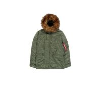 Alpha Industries N-3B Heritage Winterjacke Größe S Olivgrün