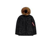 Alpha Industries Fliegerparka N3B schwarz, Größe S, Herren, Synthetik