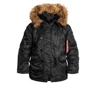 Alpha Industries Fliegerparka N3B schwarz, Größe S, Herren, Synthetik