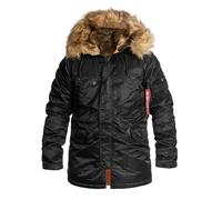 Alpha Industries N-3b Vf59 Mantel 2XL Black
