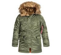 Alpha Industries - N3B VF 59 Fitted Jacke - Sage Green S