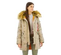 Alpha Industries N3B VF 59 Wmn Winterjacke für Damen Vintage Sand
