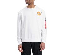 Alpha Industries Nasa Davinci Sweatshirt Weiß XL Mann (Herstellerartikelnummer: 136303-009-XL)