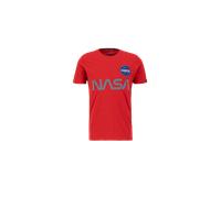Alpha Industries NASA Reflective T-Shirt Größe XS Rot