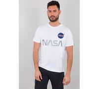 Alpha Industries NASA Reflective T T-Shirt / Unisex White-M