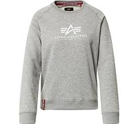 Alpha Industries New Basic Pullover in Gr. XS in Grau