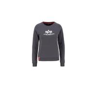 Alpha Industries New Basic Sweater Wmn Sweatshirt für Damen Vintage Grey