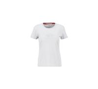 Alpha Industries "New Basic T-Shirt BL Glitter W" (28208940-XS) pastel grau