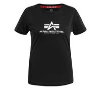 Alpha Industries - New Basic T-Shirt für Damen - Black XS