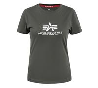 Alpha Industries - New Basic T-Shirt für Damen - Dark Olive XS
