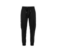 Jogginghose ALPHA INDUSTRIES "ALPHA Men - Cargo Pants Nylon Jogger" Gr. XL, Normalgrößen, schwarz (black) Herren Hosen Jogginghosen (10653134-XL)