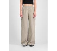 Cargohose ALPHA INDUSTRIES "Alpha Industries Women - Pants Nylon Pant Women", Damen, Gr. M, Normalgrößen, beige (vintage sand), Obermaterial: 100% Polyester, Hosen (85149000-M) vintage sand