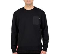 Alpha Industries Nylon Pocket Sweater Sweatshirt für Herren Black