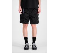 Alpha Industries Nylon Short Uv Black Größe: M | Kurze Sporthosen Outlet | Herren | Schwarz
