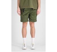 Alpha Industries Shorts-Nylon Short UV men Casual Shorts green in Größe:L