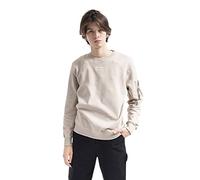 Alpha Industries Organics EMB Sweater Sweatshirt für Herren Organic Beige
