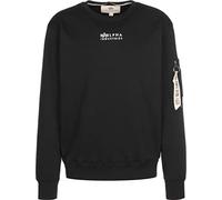 Alpha Industries Organics EMB Sweater Sweatshirt für Herren Organic Black