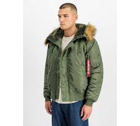 Winterjacke ALPHA INDUSTRIES "ALPHA Men - Parka & Winter Jackets N-2B (HERITAGE)" Gr. 3XL, grün (sage, green) Herren Jacken Übergangsjacken (67266224-XXXL)