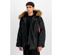 Alpha Industries N-3B Heritage Winterjacke Größe L Schwarz