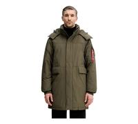 Alpha Industries Herren Steppjacke PUFFER PARKA, oliv, Gr. M