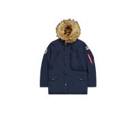 Alpha Industries Polar Winterjacke Größe M Blau