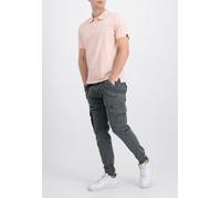 Alpha Industries Polo X-Fit (Baumwolle) pfirsisch orange Herren, Größe XL