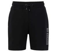 Alpha Industries Sweatshorts mit elastischem Bund und Tunnelzug in Black, Größe XL