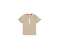 Alpha Industries Alpha Puff Print T-Shirt Größe 3XL Beige