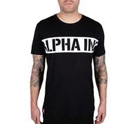 Alpha Industries Printed Stripe T T-Shirt für Herren Black