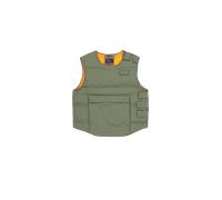 Alpha Industries Protector Puffer Vest Daunenjacke Größe S Olivgrün