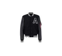 Alpha Industries - PU College Jacket Utility Jacken für Männer - Größe L - Schwarz