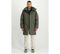 Alpha Industries Herren Steppjacke PUFFER PARKA, oliv, Gr. XL
