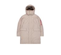 Alpha Industries Puffer Parka Winterjacke Größe M Beige