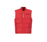 Alpha Industries Puffer Vest Daunenjacke Größe L Rot