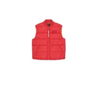 Alpha Industries Puffer Vest Daunenjacke Größe S Rot