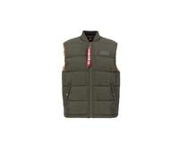 Alpha Industries Puffer Vest LW Weste für Herren Dark Olive