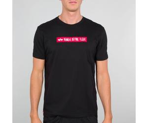 Alpha Industries RBF Latex Print T T-Shirt / Unisex Black-M