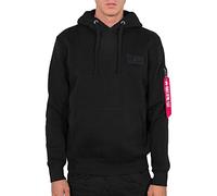 Alpha Industries Red Stripe Hoodie Schwarz 2XL Mann (Herstellerartikelnummer: 178314-003-2XL)