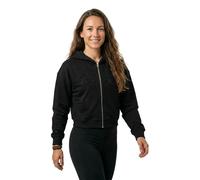 Alpha Industries Rhinestone World Zip Hoodie Größe XS Schwarz