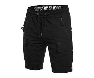 Alpha Industries - Rip-Stop Joggers Shorts - Black M