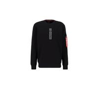 Alpha Industries - Reflective Print Sweater - Sweatshirt - Black L
