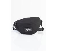 Alpha Industries Rubber Print Waistbag Unisex Black