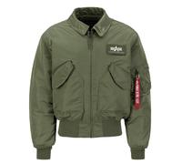 Alpha Industries Sage Green Herren L Alpha Industries CWU 45 Jacket
