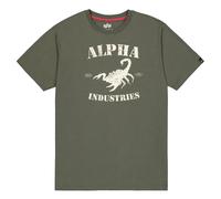 Alpha Industries - Scorpion T-Shirt - Dark Olive XL