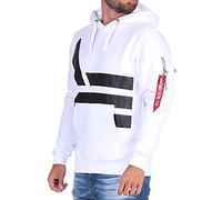 Alpha Industries Side Logo Hoody für Herren White