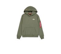 Alpha Industries Herren Signature BP Hoody, Sage-Green, M